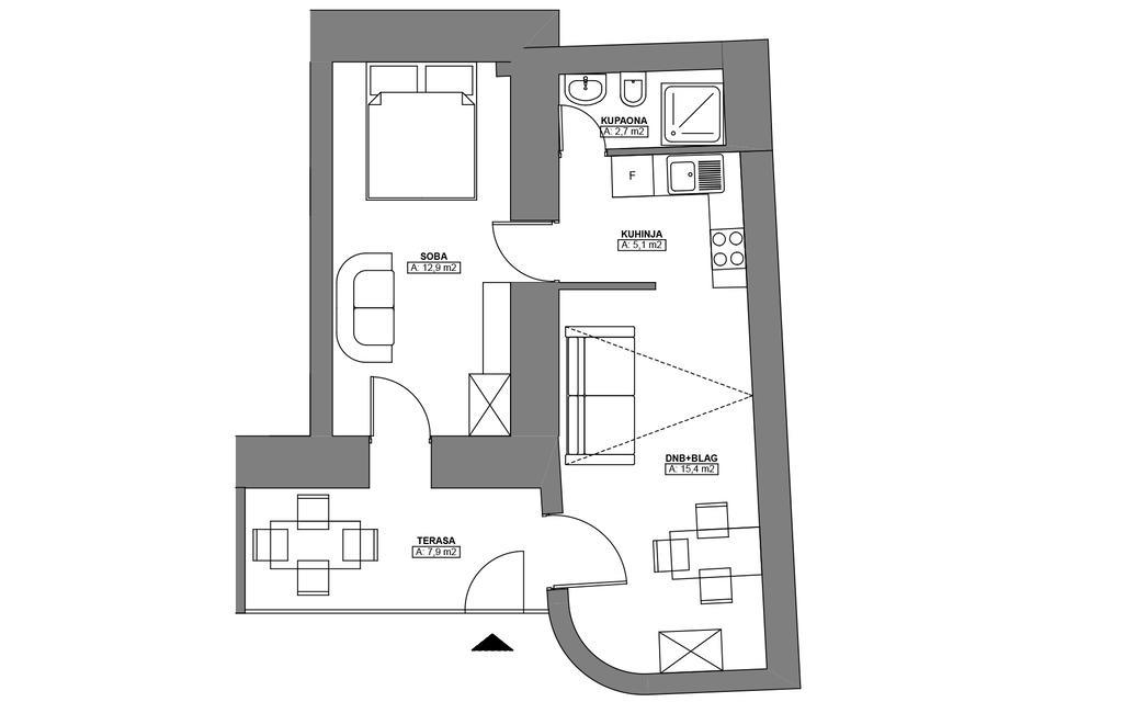 Apartments Ruzica Заострог Экстерьер фото